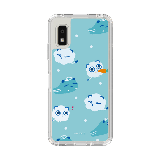 スリムプロテクションケース［ シナぷしゅ - そらのライオンとかぜちゃん - 総柄 ］