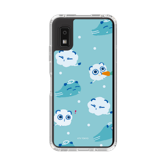 スリムプロテクションケース［ シナぷしゅ - そらのライオンとかぜちゃん - 総柄 ］