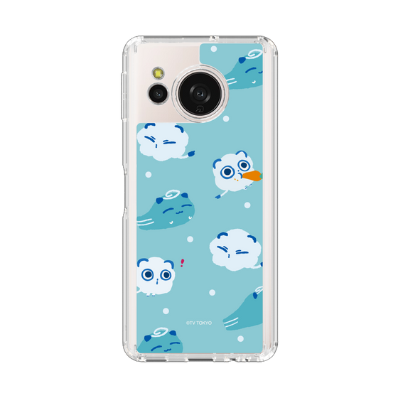 スリムプロテクションケース［ シナぷしゅ - そらのライオンとかぜちゃん - 総柄 ］