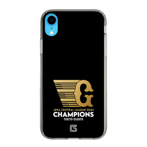 スリムプロテクションケース［ 読売ジャイアンツ - CHAMPIONS - ブラック ］