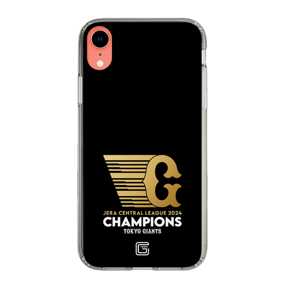 スリムプロテクションケース［ 読売ジャイアンツ - CHAMPIONS - ブラック ］