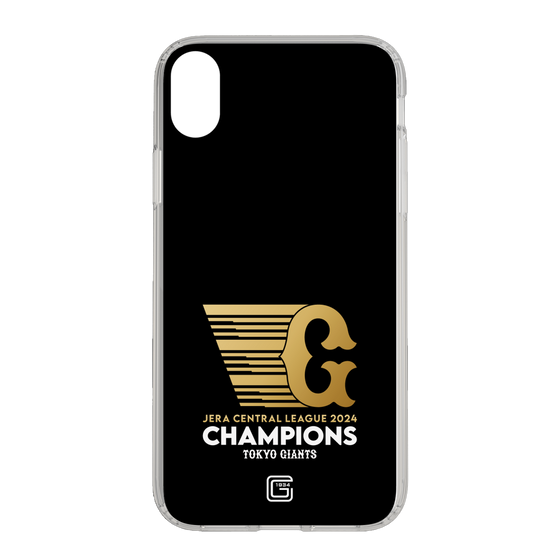 スリムプロテクションケース［ 読売ジャイアンツ - CHAMPIONS - ブラック ］