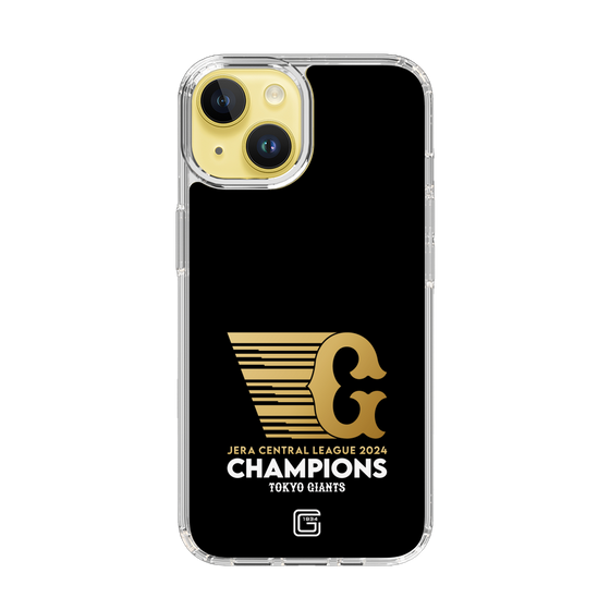 スリムプロテクションケース［ 読売ジャイアンツ - CHAMPIONS - ブラック ］