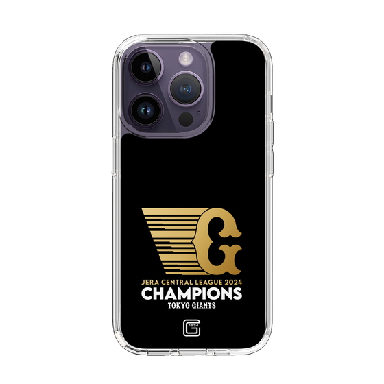 スリムプロテクションケース［ 読売ジャイアンツ - CHAMPIONS - ブラック ］