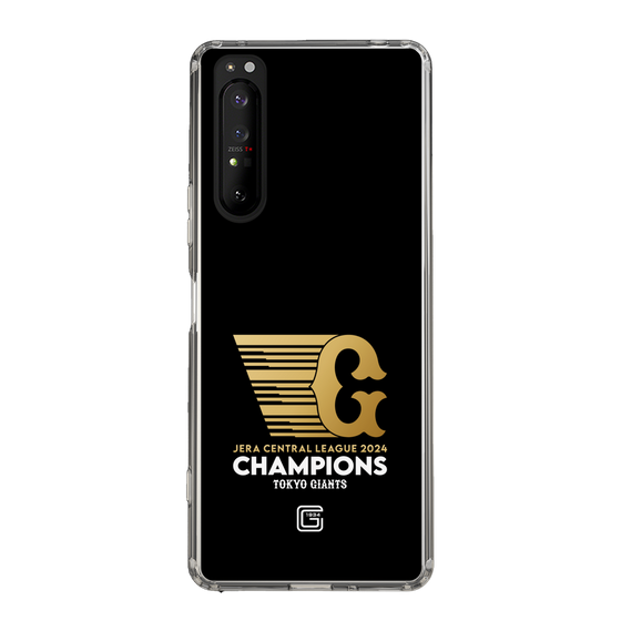 スリムプロテクションケース［ 読売ジャイアンツ - CHAMPIONS - ブラック ］