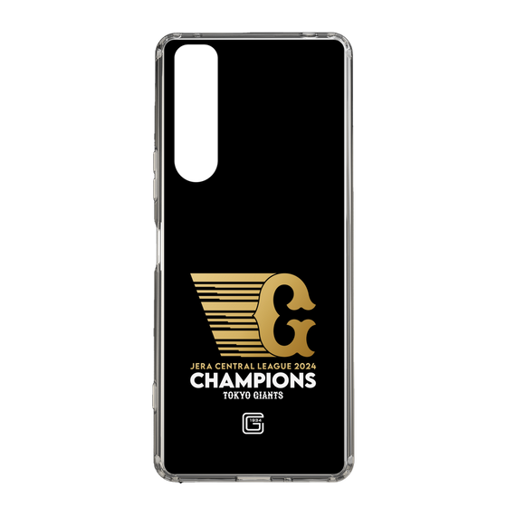 スリムプロテクションケース［ 読売ジャイアンツ - CHAMPIONS - ブラック ］