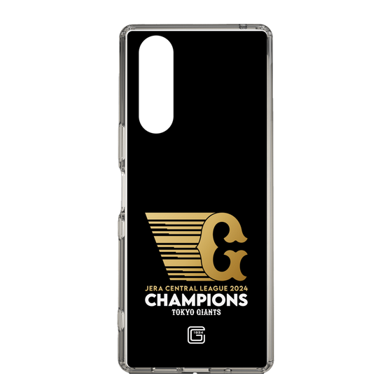 スリムプロテクションケース［ 読売ジャイアンツ - CHAMPIONS - ブラック ］