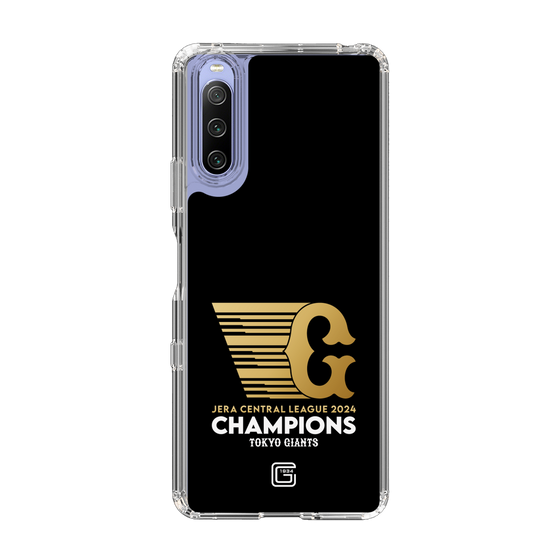 スリムプロテクションケース［ 読売ジャイアンツ - CHAMPIONS - ブラック ］