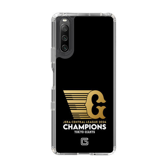 スリムプロテクションケース［ 読売ジャイアンツ - CHAMPIONS - ブラック ］