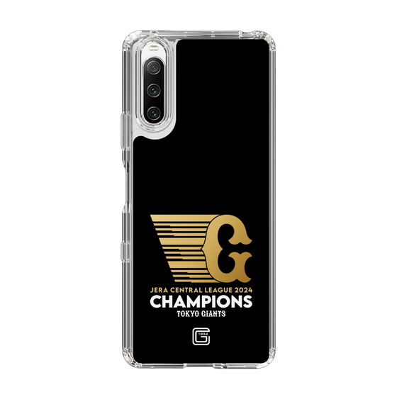 スリムプロテクションケース［ 読売ジャイアンツ - CHAMPIONS - ブラック ］