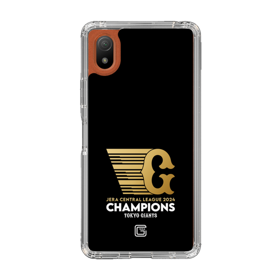 スリムプロテクションケース［ 読売ジャイアンツ - CHAMPIONS - ブラック ］