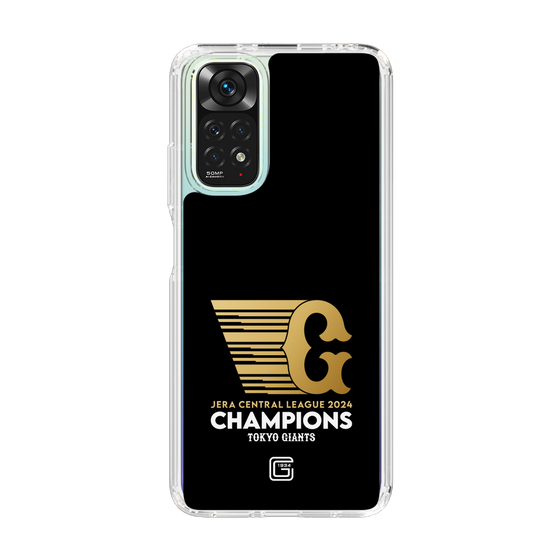 スリムプロテクションケース［ 読売ジャイアンツ - CHAMPIONS - ブラック ］