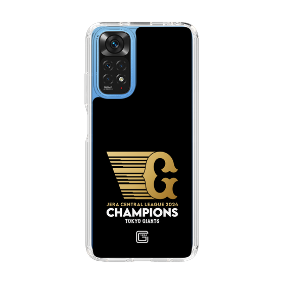 スリムプロテクションケース［ 読売ジャイアンツ - CHAMPIONS - ブラック ］