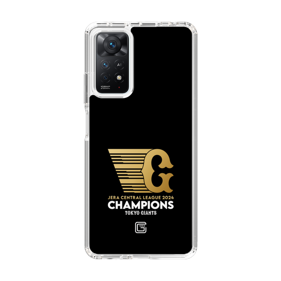 スリムプロテクションケース［ 読売ジャイアンツ - CHAMPIONS - ブラック ］