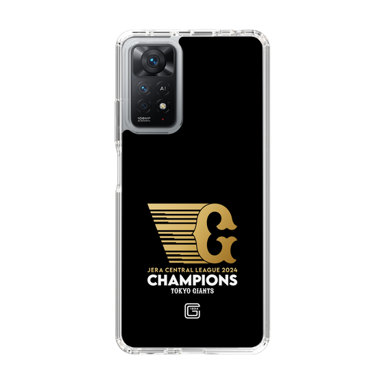 スリムプロテクションケース［ 読売ジャイアンツ - CHAMPIONS - ブラック ］