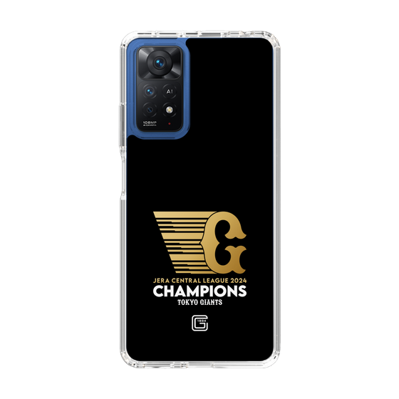 スリムプロテクションケース［ 読売ジャイアンツ - CHAMPIONS - ブラック ］