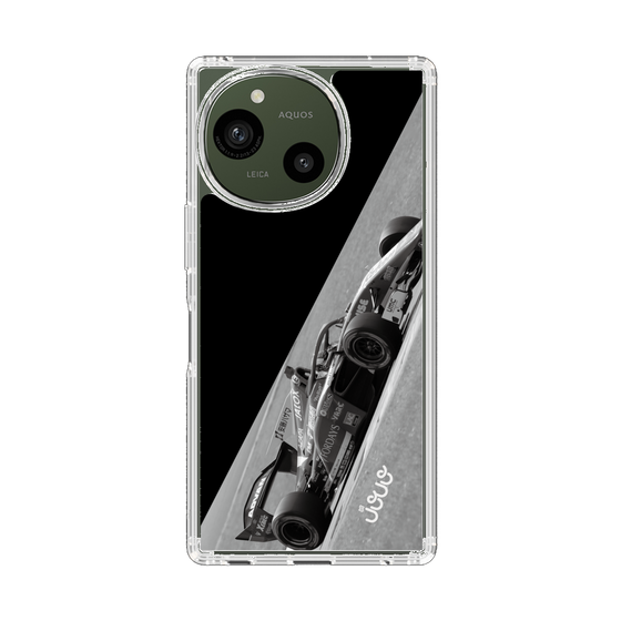 スリムプロテクションケース［ 野田樹潤 - モノクロ ］