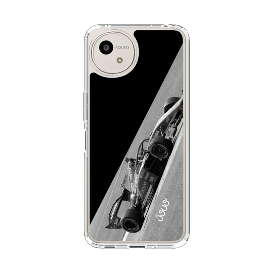 スリムプロテクションケース［ 野田樹潤 - モノクロ ］