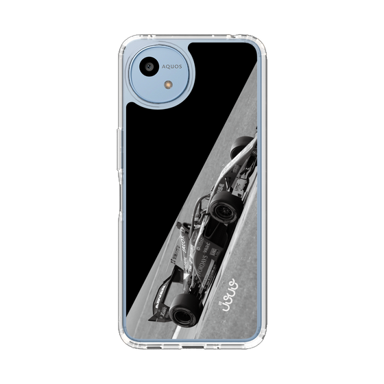 スリムプロテクションケース［ 野田樹潤 - モノクロ ］