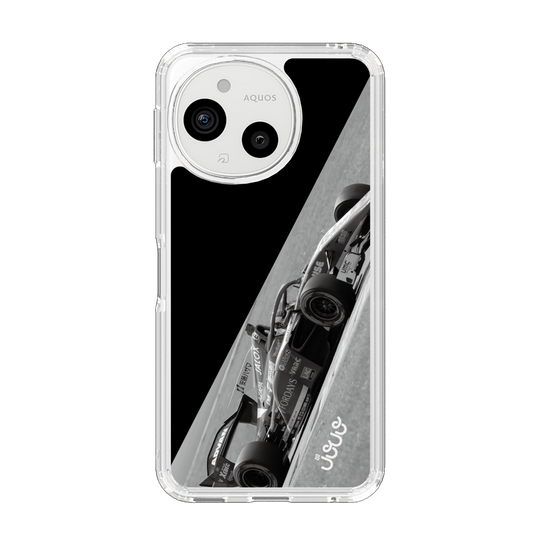 スリムプロテクションケース［ 野田樹潤 - モノクロ ］