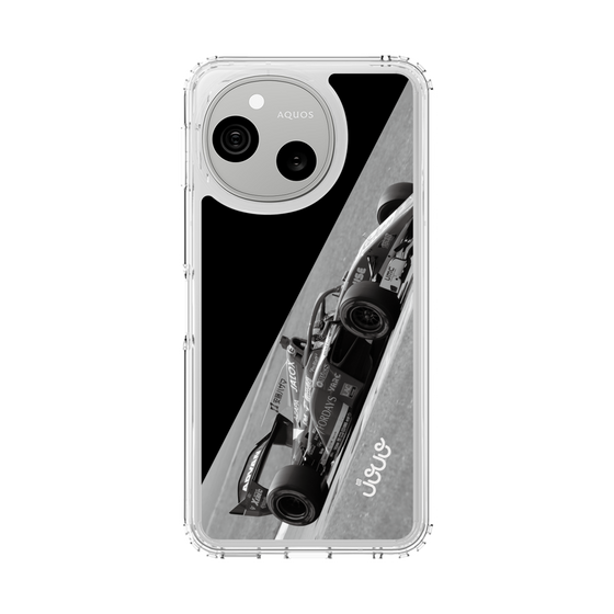 スリムプロテクションケース［ 野田樹潤 - モノクロ ］