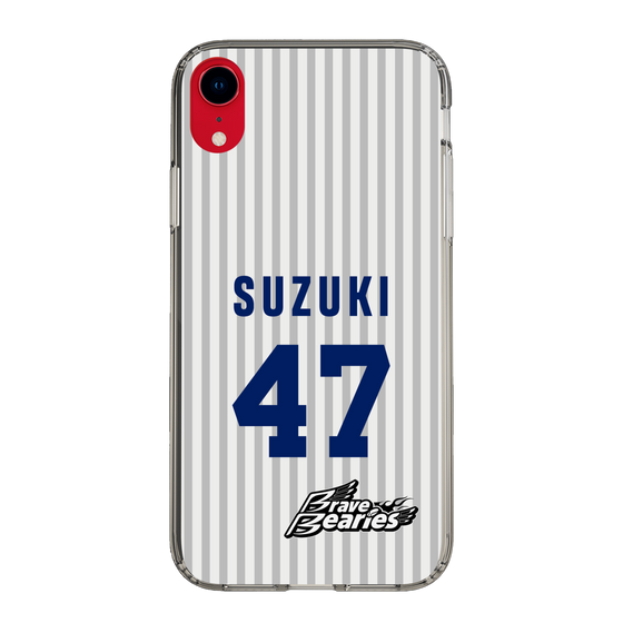 スリムプロテクションケース［ 日本精工 - #47 SUZUKI - 縦縞ユニフォーム ］