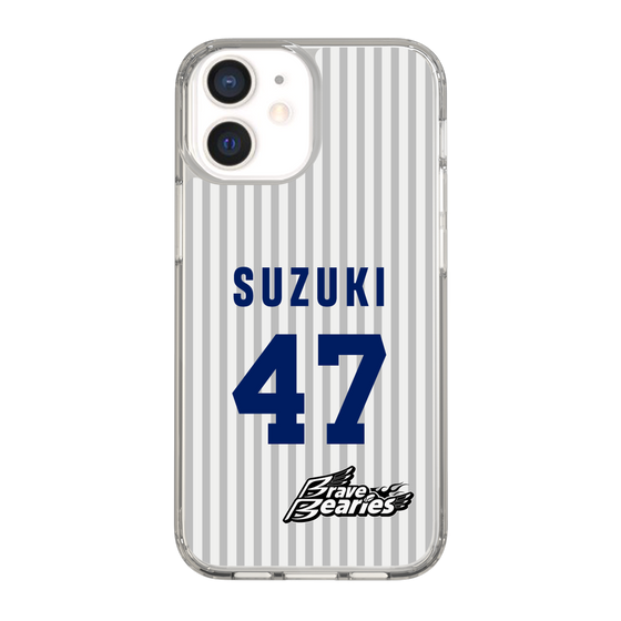 スリムプロテクションケース［ 日本精工 - #47 SUZUKI - 縦縞ユニフォーム ］