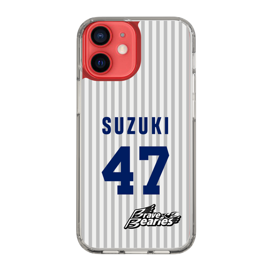 スリムプロテクションケース［ 日本精工 - #47 SUZUKI - 縦縞ユニフォーム ］