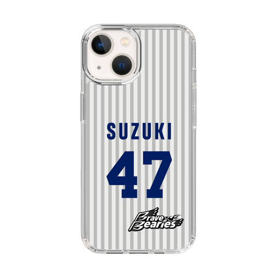 スリムプロテクションケース［ 日本精工 - #47 SUZUKI - 縦縞ユニフォーム ］