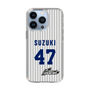 スリムプロテクションケース［ 日本精工 - #47 SUZUKI - 縦縞ユニフォーム ］