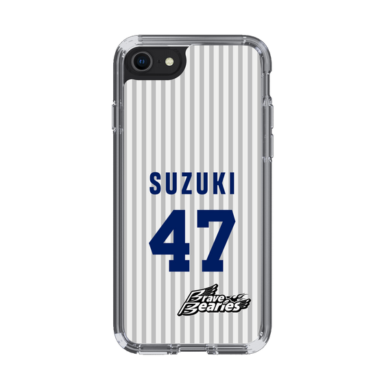 スリムプロテクションケース［ 日本精工 - #47 SUZUKI - 縦縞ユニフォーム ］