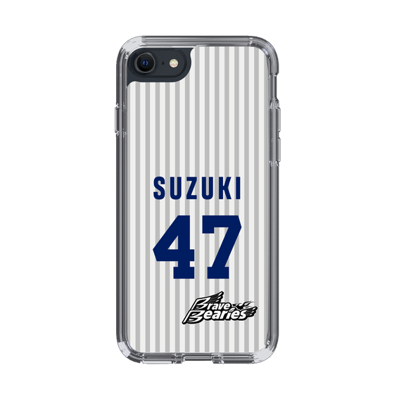 スリムプロテクションケース［ 日本精工 - #47 SUZUKI - 縦縞ユニフォーム ］