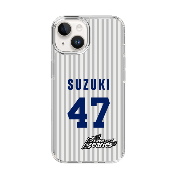 スリムプロテクションケース［ 日本精工 - #47 SUZUKI - 縦縞ユニフォーム ］