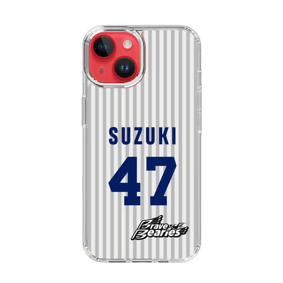 スリムプロテクションケース［ 日本精工 - #47 SUZUKI - 縦縞ユニフォーム ］