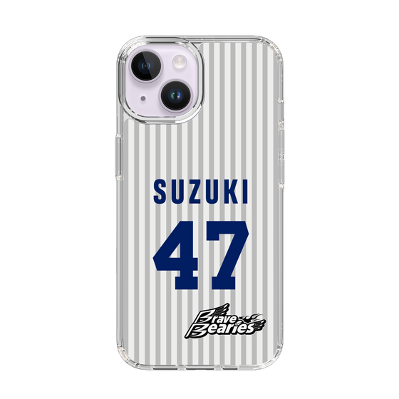 スリムプロテクションケース［ 日本精工 - #47 SUZUKI - 縦縞ユニフォーム ］