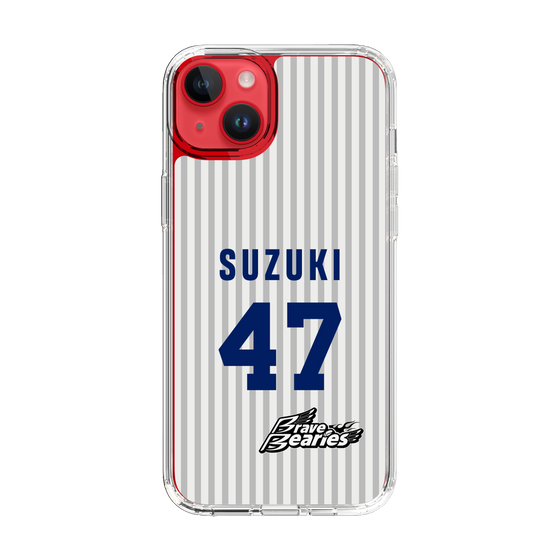 スリムプロテクションケース［ 日本精工 - #47 SUZUKI - 縦縞ユニフォーム ］