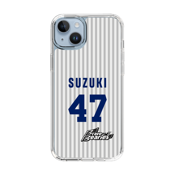 スリムプロテクションケース［ 日本精工 - #47 SUZUKI - 縦縞ユニフォーム ］