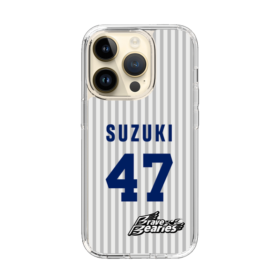 スリムプロテクションケース［ 日本精工 - #47 SUZUKI - 縦縞ユニフォーム ］