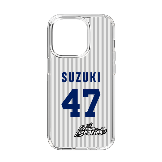 スリムプロテクションケース［ 日本精工 - #47 SUZUKI - 縦縞ユニフォーム ］