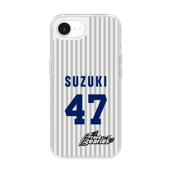 スリムプロテクションケース［ 日本精工 - #47 SUZUKI - 縦縞ユニフォーム ］