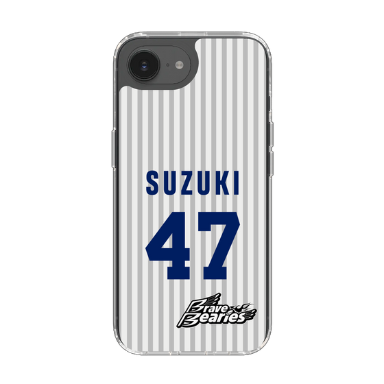 スリムプロテクションケース［ 日本精工 - #47 SUZUKI - 縦縞ユニフォーム ］