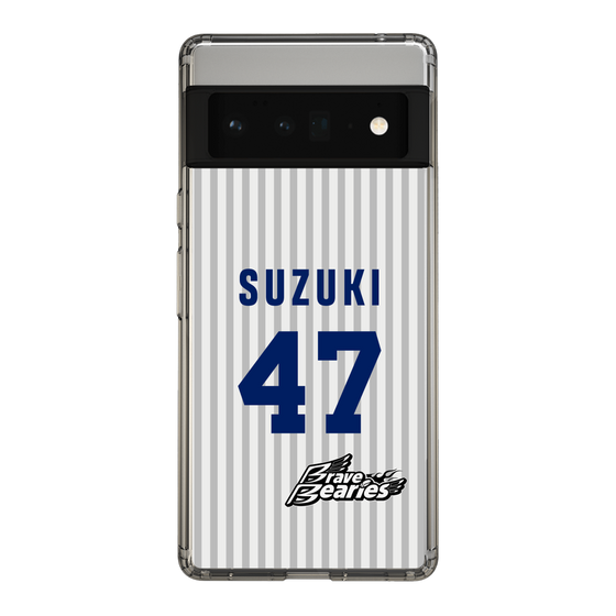 スリムプロテクションケース［ 日本精工 - #47 SUZUKI - 縦縞ユニフォーム ］