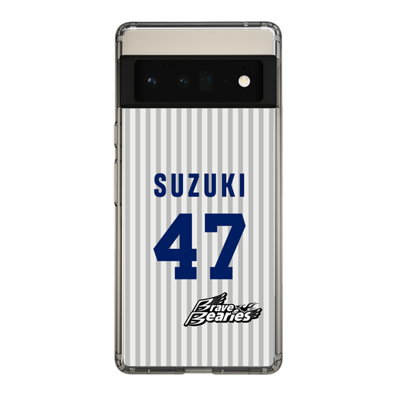 スリムプロテクションケース［ 日本精工 - #47 SUZUKI - 縦縞ユニフォーム ］