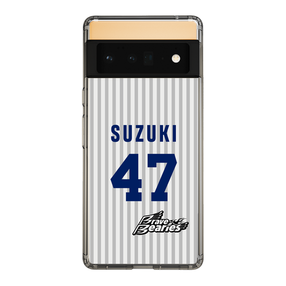 スリムプロテクションケース［ 日本精工 - #47 SUZUKI - 縦縞ユニフォーム ］