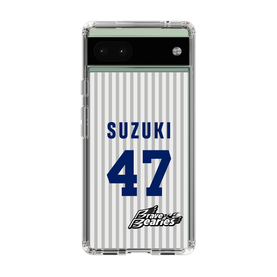 スリムプロテクションケース［ 日本精工 - #47 SUZUKI - 縦縞ユニフォーム ］