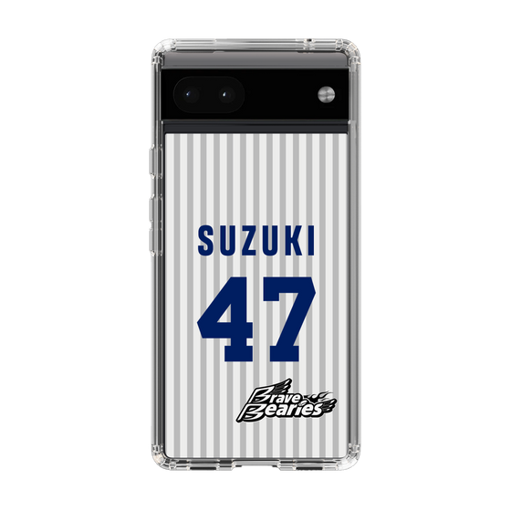 スリムプロテクションケース［ 日本精工 - #47 SUZUKI - 縦縞ユニフォーム ］