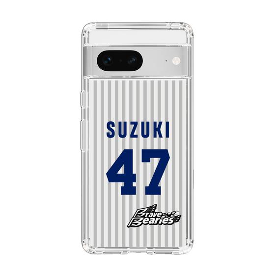 スリムプロテクションケース［ 日本精工 - #47 SUZUKI - 縦縞ユニフォーム ］