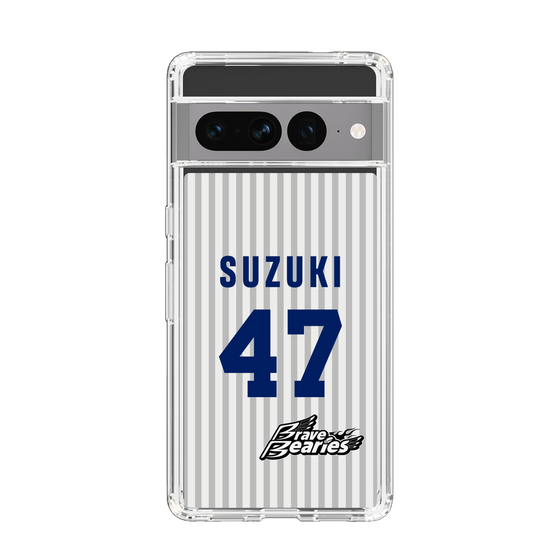 スリムプロテクションケース［ 日本精工 - #47 SUZUKI - 縦縞ユニフォーム ］