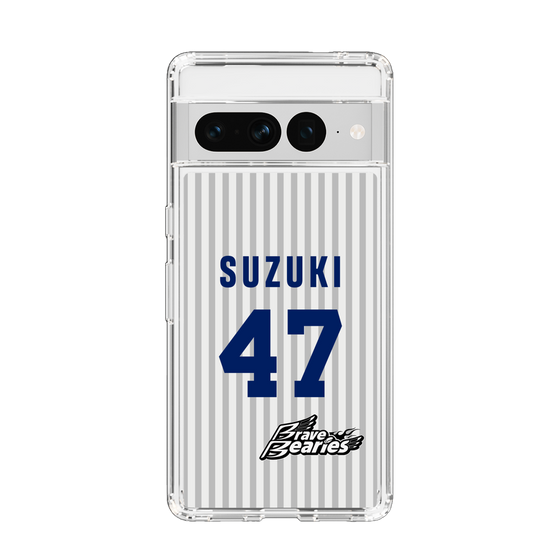 スリムプロテクションケース［ 日本精工 - #47 SUZUKI - 縦縞ユニフォーム ］