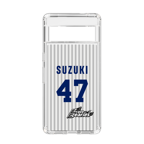 スリムプロテクションケース［ 日本精工 - #47 SUZUKI - 縦縞ユニフォーム ］